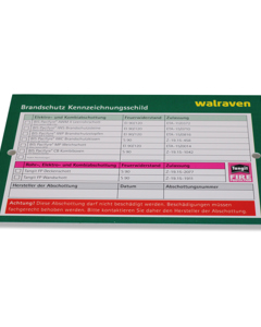 Schild Brandschutz universal